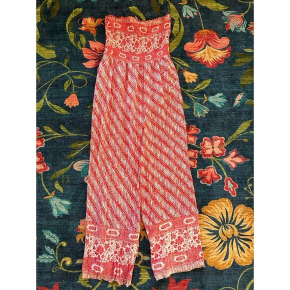 Free People Vintage Tube Jumpsuit Size Medium - Picture 7 of 9
